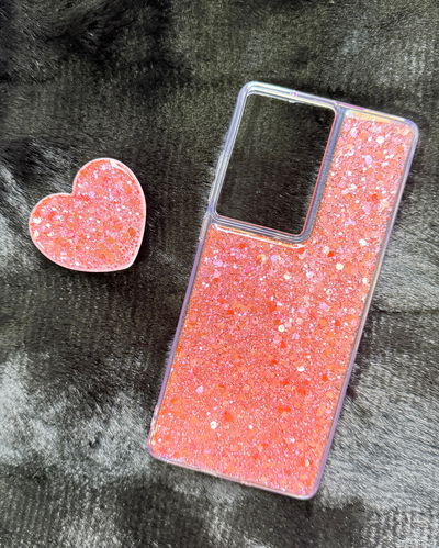 Funda Case+Pop Corazon Rosa Motorola G85