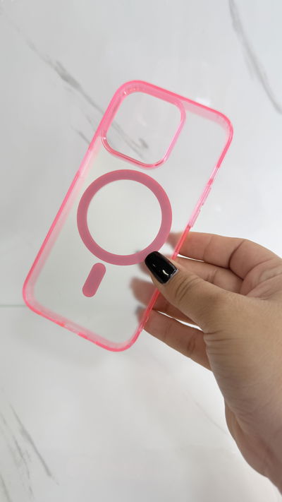 Funda MagSafe Candy Rosa iPhone 14 Pro 
