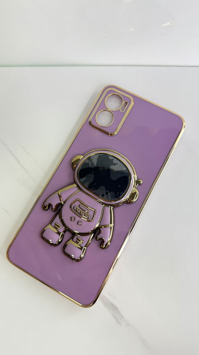 Funda Astronauta Morada Motorola E22i 