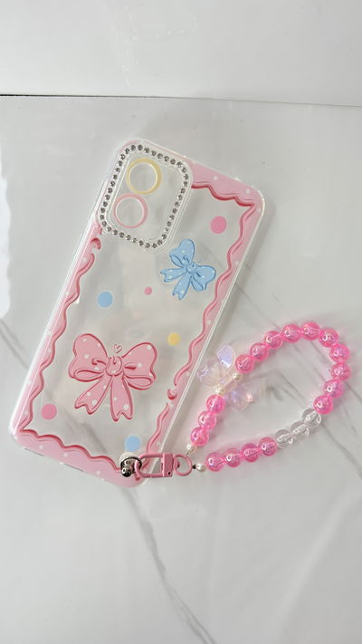 Funda Moñitos c/Cadena Motorola E13
