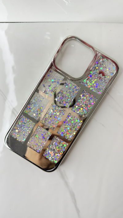 Funda Aqua Plateada iPhone 16 Pro Max