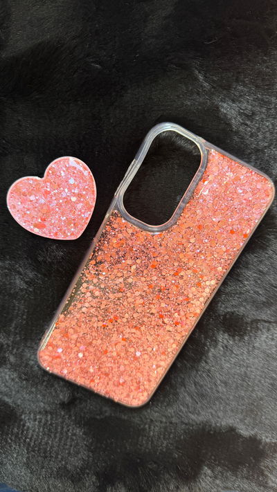 Funda Case+Pop Corazon Rosa Samsung A14