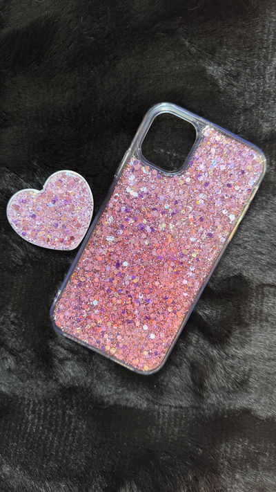 Funda Case+Pop Corazon Morado iPhone 11