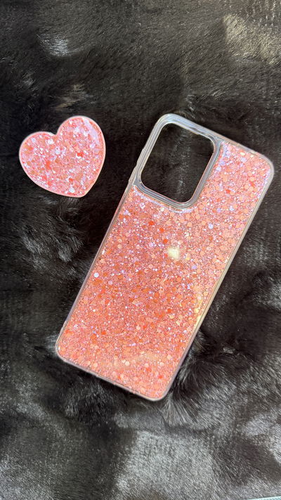 Funda Case+Pop Corazón Morado Motorola G14