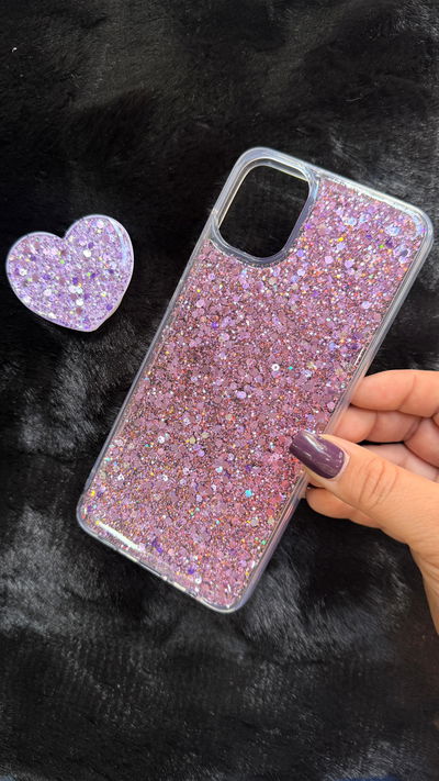 Funda Case+Pop Corazon Morado Samsung A05