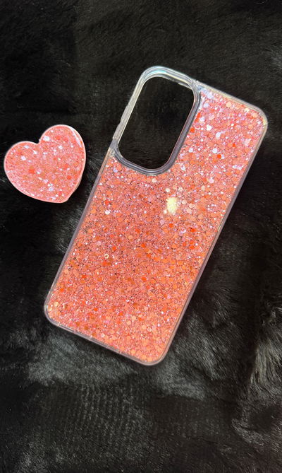 Funda Case+Pop Corazon Rosa Samsung A16