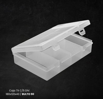 CAJA N° 7 X DE POLY C/DIV.
