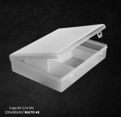 CAJA N° 8 X DE POLY C/DIV X 4