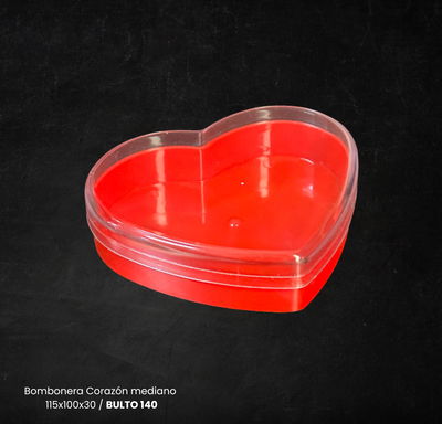 CAJA N° 11D CORAZON BOMBONERA