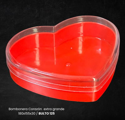 CAJA N° 18D CORAZON BOMBONERA