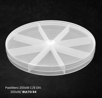 PASTILLERO 200 X 18 C/DIV X 8