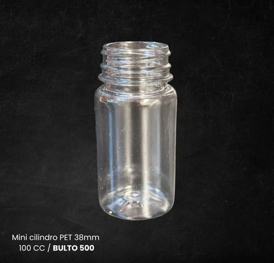 ENVASES CILINDRO 100 CC PET