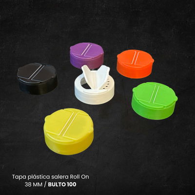 TAPA PLASTICA SALERA ROLL ON 38 MM