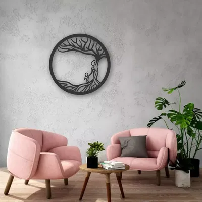 CUADRO INDIVIDUAL MADRE ARBOL 42X42CM