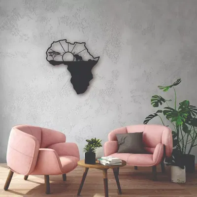 CUADRO INDIVIDUAL AFRICA SELVA 53X58
