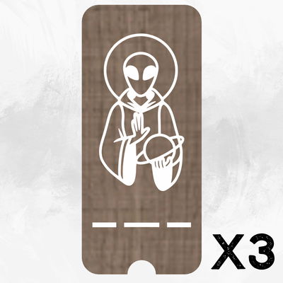 PORTA CELULAR "ALIEN JESUS"