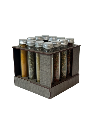 ESPECIERO GIRATORIO VERTICAL X12 COMPLETO