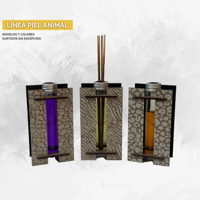DIFUSORES GRABADOS LINEA PIEL ANIMAL