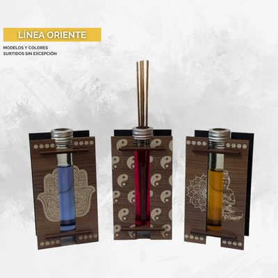 DIFUSORES GRABADOS LINEA ORIENTE