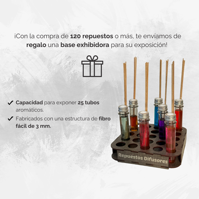 EXHIBIDOR DE REPUESTOS DIFUSORES