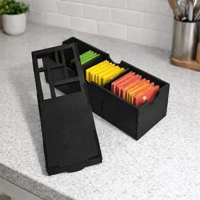 CAJA DE TE 3 DIVISIONES - CUADROS