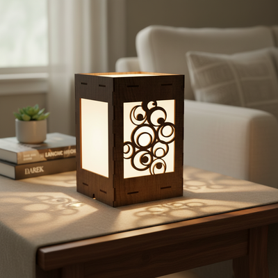 VELADOR CUBO ONDULADO