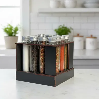 ESPECIERO GIRATORIO VERTICAL X12