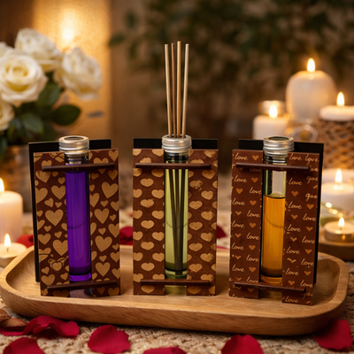 DIFUSORES GRABADOS LINEA LOVE