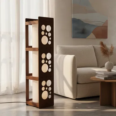 LAMPARA DE PIE ELEMENTO "CIRCULOS"