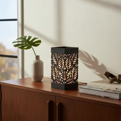 VELADOR MODERNO HOJAS