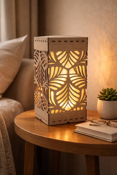 VELADOR MODERNO MONSTERA