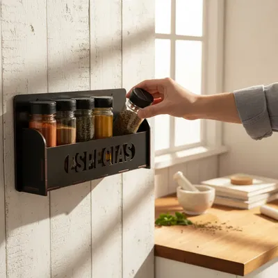 ESPECIERO NOVO DE PARED - 6 FRASCOS 125cc