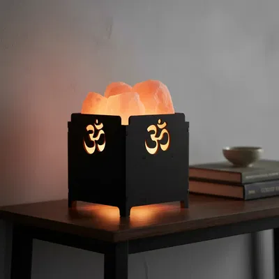 LAMPARA DE SAL LINEA CUBO - OM