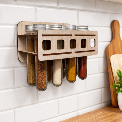 ESPECIERO DE PARED CUADROS X8