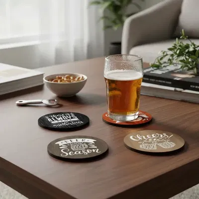 POSAVASO GRABADOS DRINKS PACK 4 UNIDADES