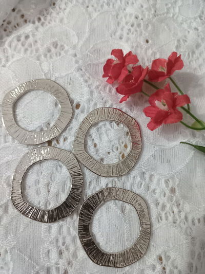 Argollas labradas 30 mm