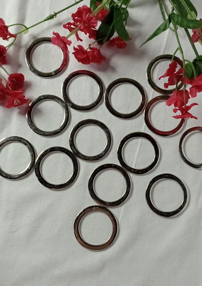 Argollas Zamac 15mm