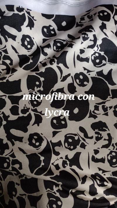 Microfibra con Lycra Fina (Varios Diseños)