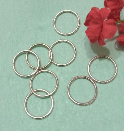 Argollas Zamac 20 mm