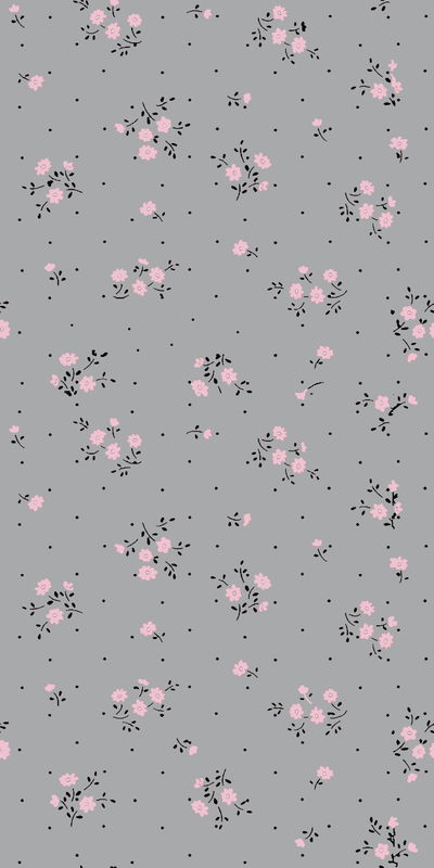 Algodón con lycra "MINI RAMITOS ROSA" 30/1 (ver más)