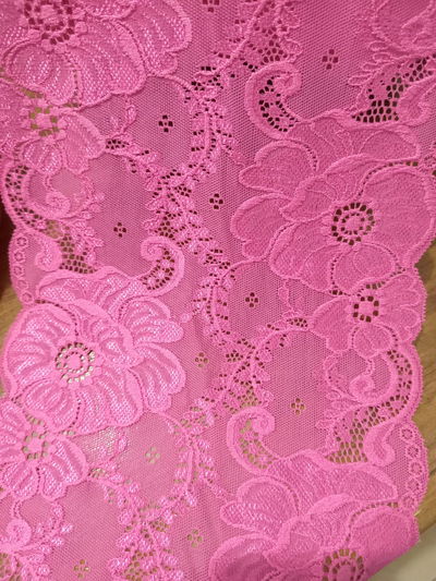 Puntilla ancha Fucsia