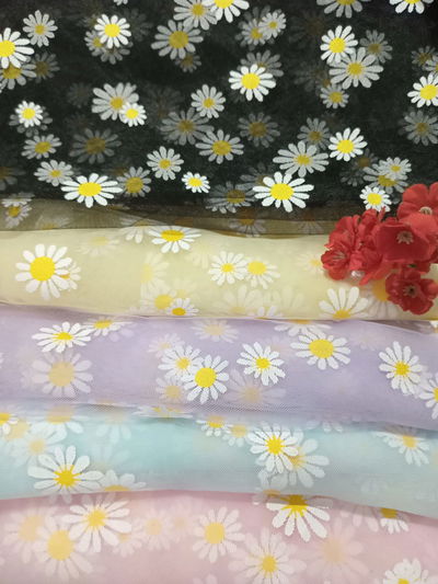 Tul  de novia estampado. (Ver más)