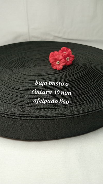 MAYOR- ROLLO Cintura 40 mm x 30 m Negro