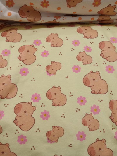 Algodón  con lycra  "capibarita BB" (ver más)