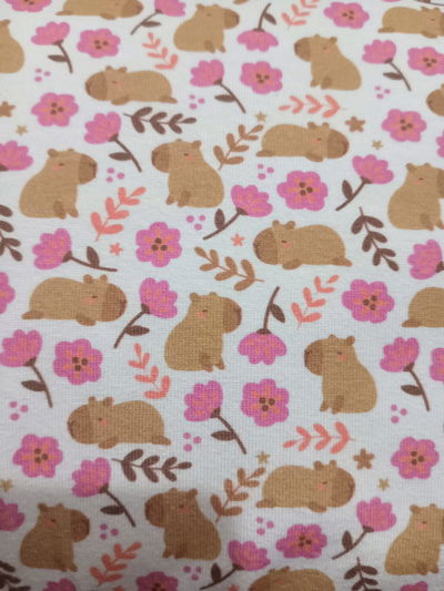 Algodón con lycra (Ver más). " Capibara "