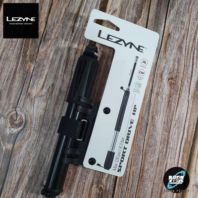Inflador Bicicleta Lezyne Sport Drive Hv Small 90psi