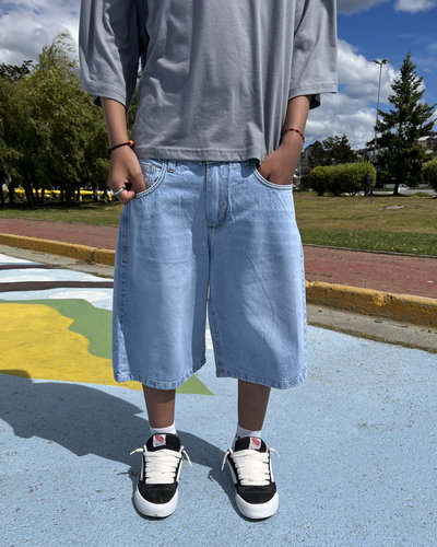 Bermuda Baggy L-Blue