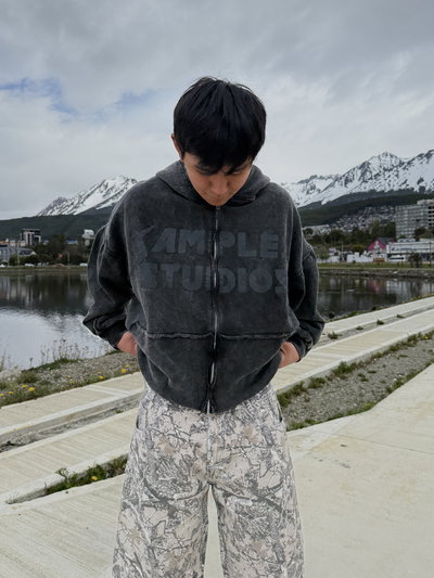 Campera Washed "Rockstar"