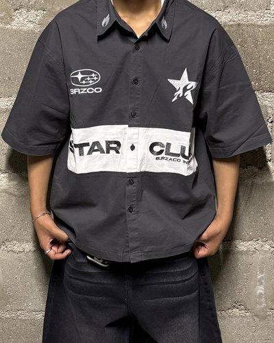 Camisa Boxy "Star-Club"
