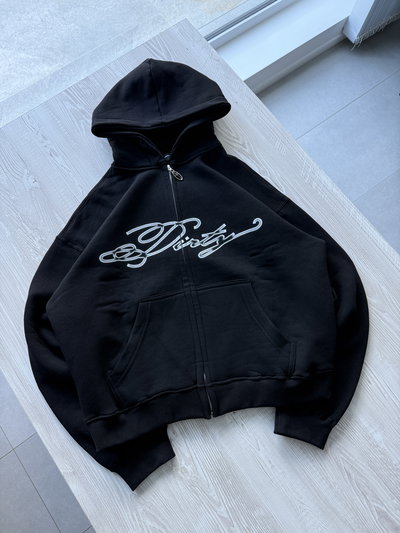 Zip Hoodie "Letter D"